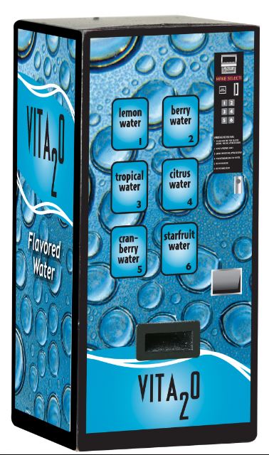 Lionel 6-22496 O Vita2O Flavored Water Illuminated Vending Machine