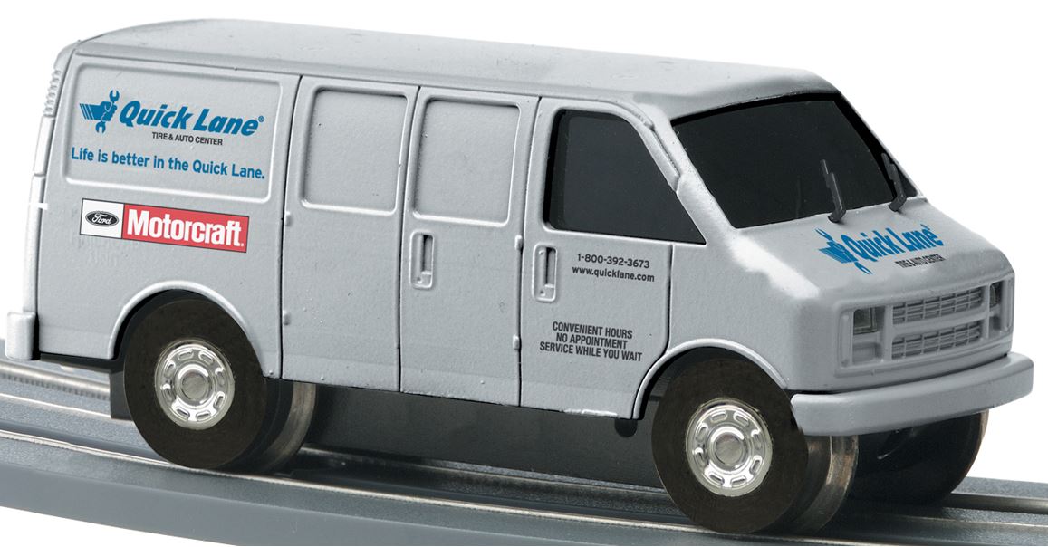 Lionel 6-22517 O Quick Lane Ford Motorcraft Auto Parts Van