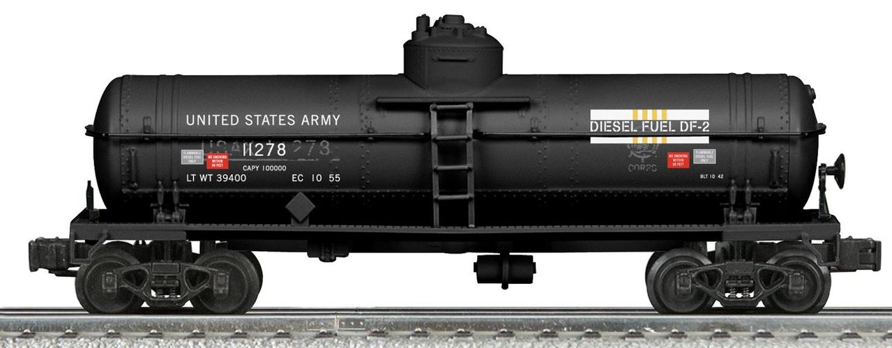 Lionel 6-22529 Lionel K-Line 6-22529 O US Army One-Dome Tank Car