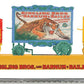 Lionel 6-22654 O Ringling Bros. Flatcar with 3 Circus Wagons #46