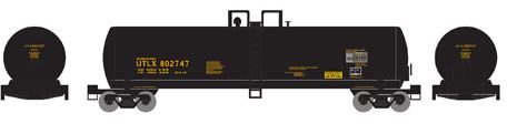 Athearn 12232 N UTLX RTC 20,900-Gallon Tank #802747 (Black)