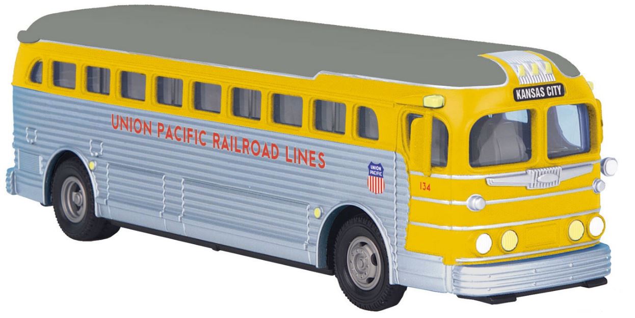 MTH 30-50082 O Union Pacific Kansas City Die-Cast Bus