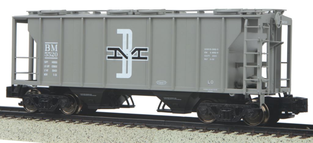 MTH 35-75044 S Boston & Maine PS-2 Hopper Car #5520