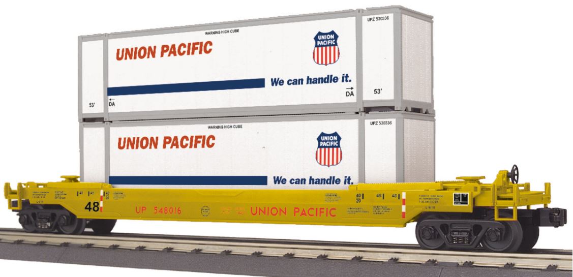MTH 30-76629 O Union Pacific Husky Stack Car #548016