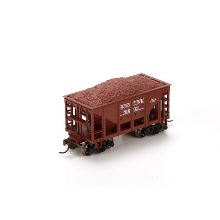 Athearn 87091 HO Soo Line 24' Ribbed Ore Car with Load #81633