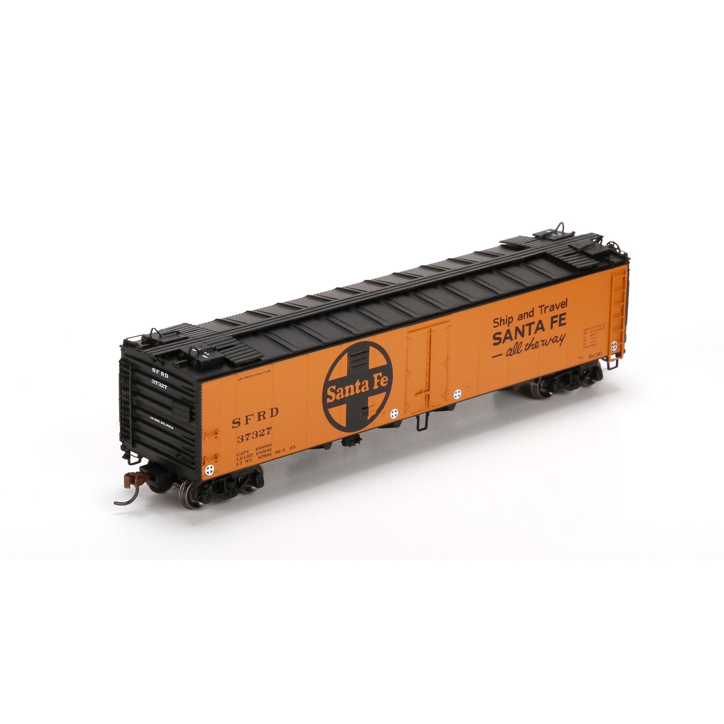 Athearn 94676 HO Santa Fe 50' Ice Reefer #37357
