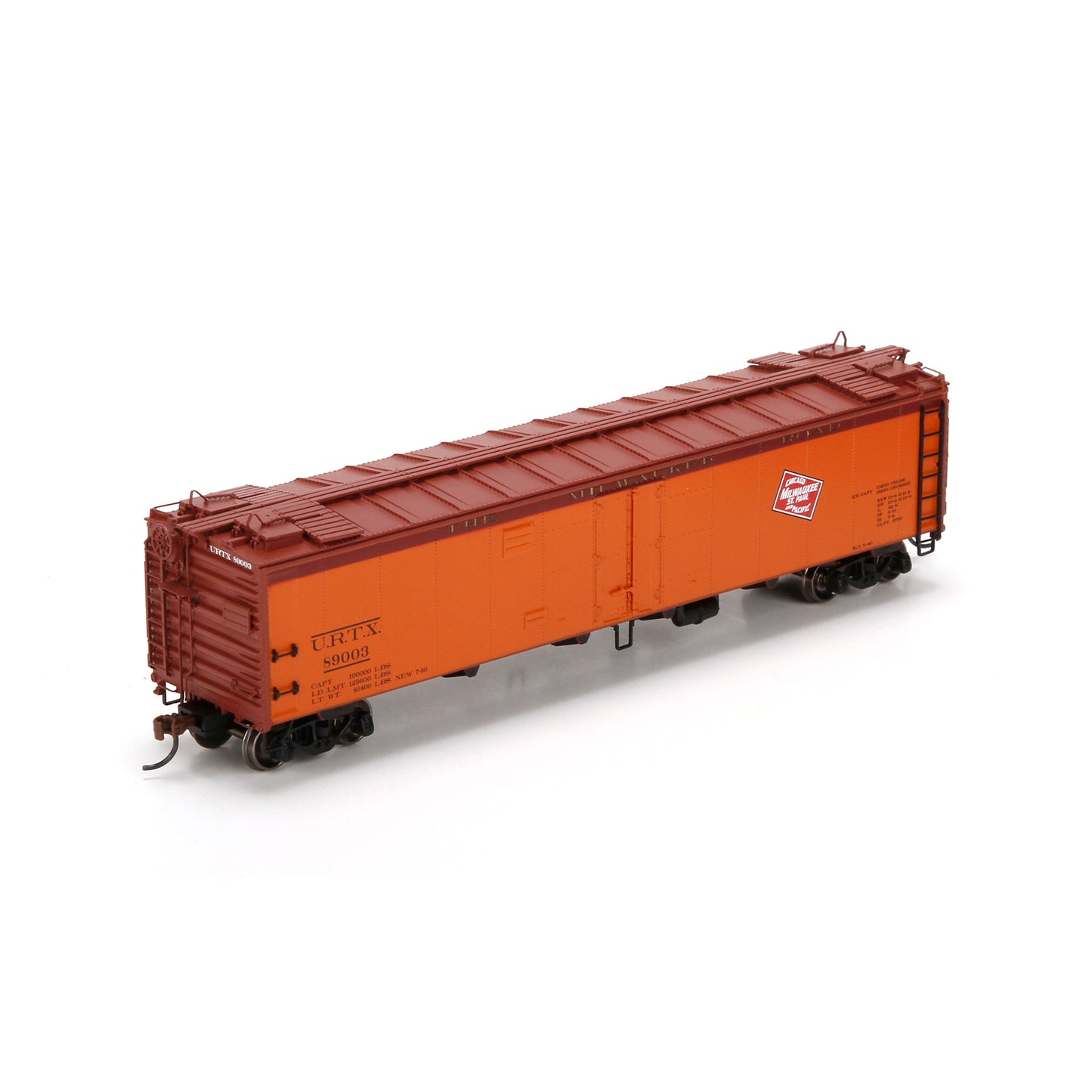 Athearn 94839 HO Milwaukee Road 50' Ice Reefer #89003
