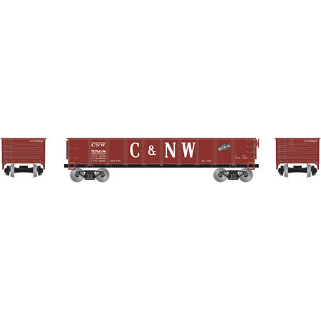 Roundhouse 87837 HO Chicago & NorthWestern 40' Gondola #5568