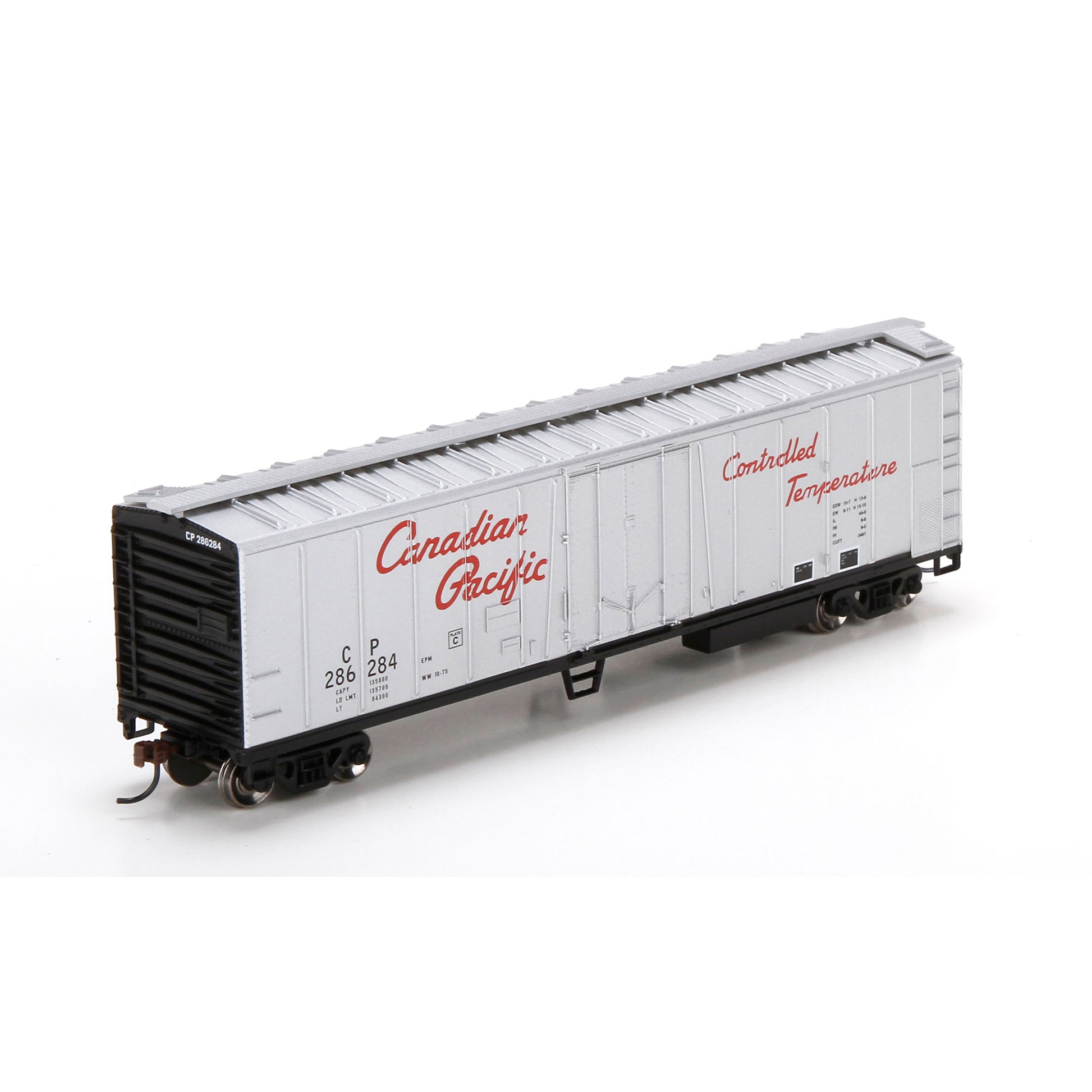 Roundhouse 87857 HO Canadian Pacific 50' Ex Post Mechanical Reefer #286284