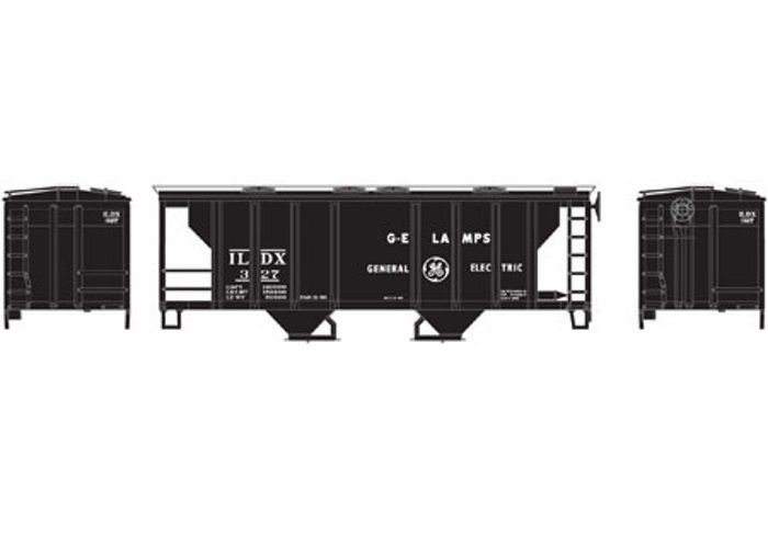 Roundhouse 96160 HO General Electric PS-2 2003 2-Bay Covered Hopper Car #340