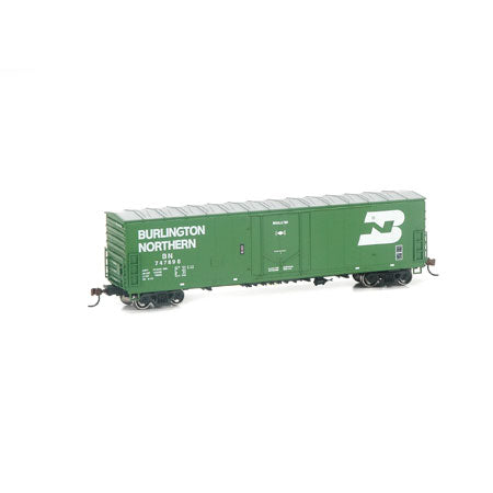 Athearn 74945 HO Burlington Northern 50' Youngstown Door Box Car #747898
