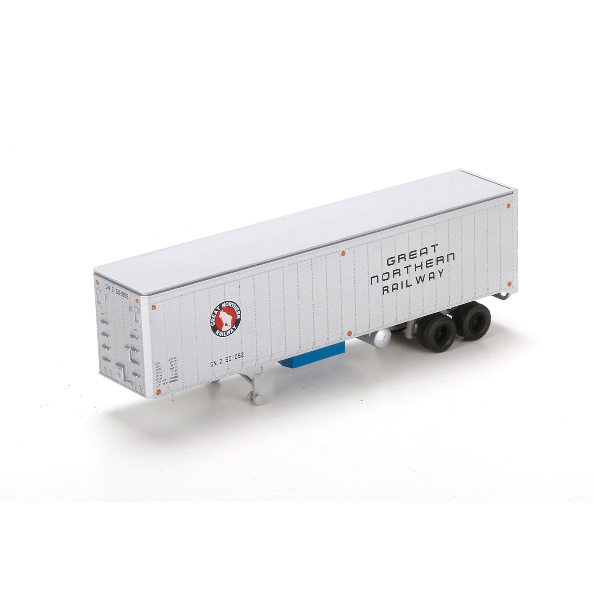Athearn 72521 HO Great Northern 40' Piggyback Trailer #50-1092