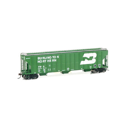 Athearn 81965 HO Burlington Northern/FW&D FMC Covered Hopper #459672