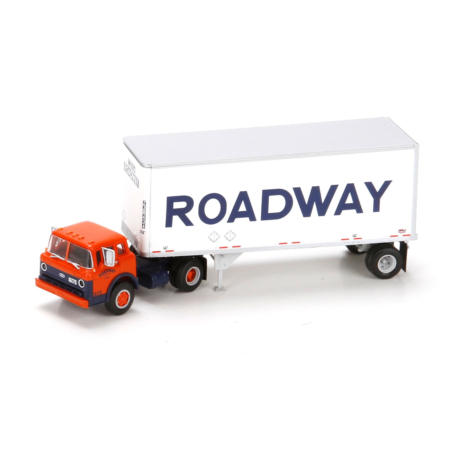 Athearn 91034 HO Roadway Ford C & 28' Wedge Trailer RTR