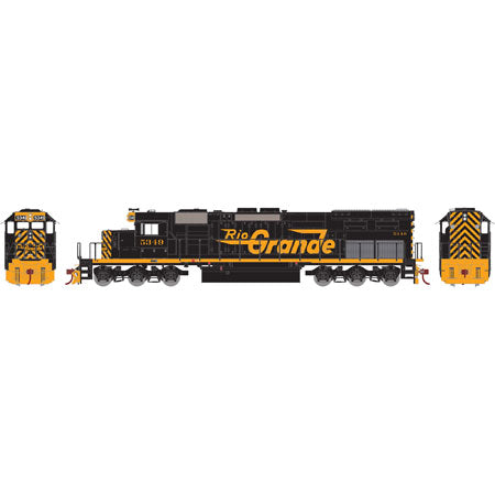 Athearn 98325 HO Denver & Rio Grande Western RTR SD40T-2 Diesel Locomotive #5349