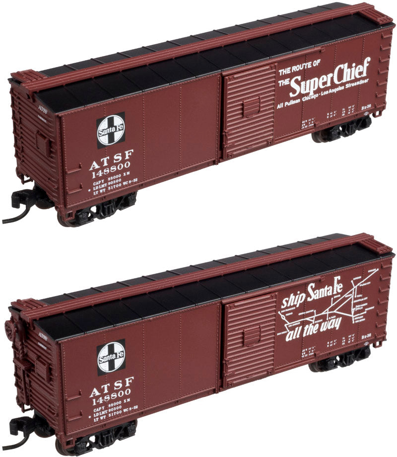 Atlas 50002332 N Santa Fe USRA Steel Rebuilt Box #148800
