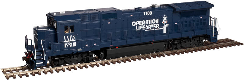 Atlas 10001807 HO Milwaukee Racine & Troy GE Dash 8-40B #1100