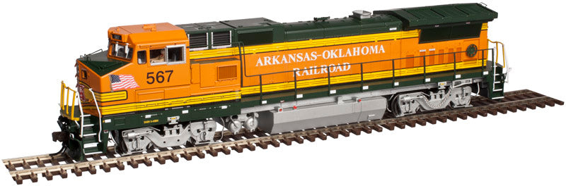 Atlas 10001814 HO Arkansas-Oklahoma GE Dash 8-40BW #567