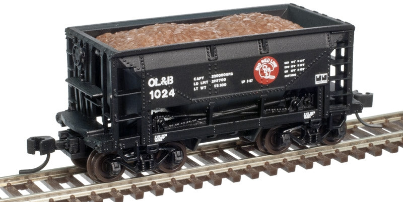 Atlas 50002618 N Omaha, Lincoln and Beatrice Trainman 70 Ton Ore Car #1001