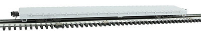 Atlas 2001710 O Undecorated 62' Short Bulkhead Flatcar 3-Rail