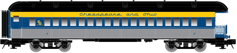 Atlas 2002756 O Chesapeake & Ohio Trainman 60' Observation Car 2-Rail