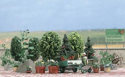 Busch 1211 Garden Detail Set - Kit