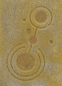 Busch 1311 Grainfield w/Circles