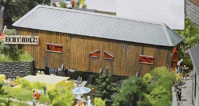 Busch 1420 Covered Bridge Kit