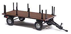 Busch 44979 1958 Stakebed Trailer - Assembled