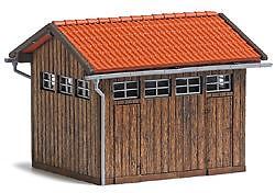 Busch 1586 Wooden Toilet House