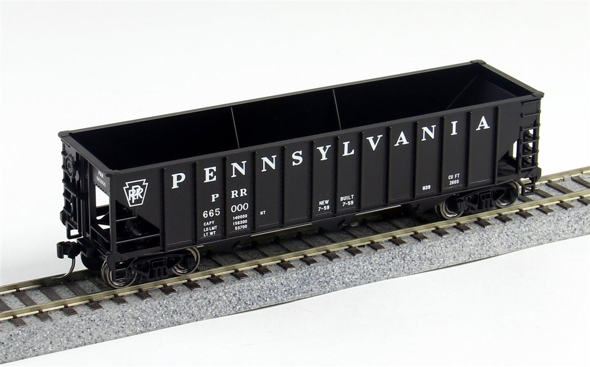 Bowser 41227 HO Pennsylvania Railroad 70 Ton 12 Panel Hopper Car #665000