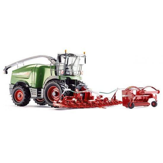 Wiking 77813 1:32 Assembled Green/Red Fendt Katana 85 Forage Harvester