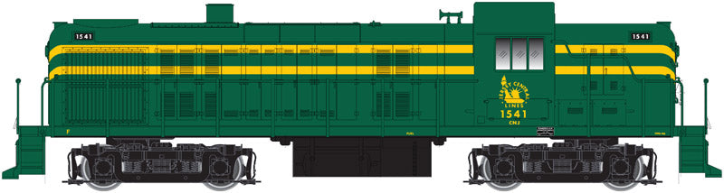 Atlas 10001964 HO New Jersey Alco RS3 Water-Cooled Exhaust w/Sound & DCC #1541