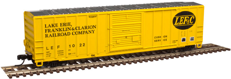 Atlas 50002425 N LEF&C FMC 5077 50' Single Door Box Car #1022