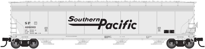 Atlas 50002476 N Southern Pacific ACF 5701 Grain Hoppers #498000