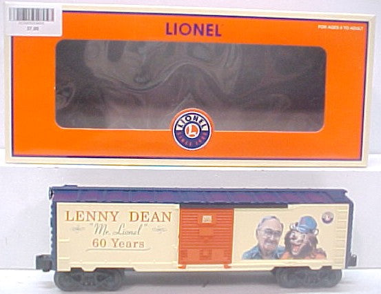 Lionel 6-39252 O Gauge Lenny Dean 60th Anniversary Boxcar