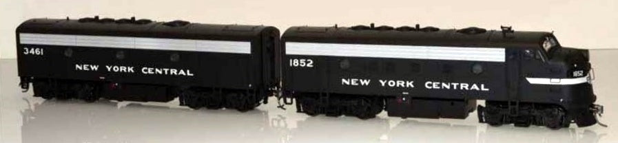 Bowser 24071 HO NYC EMD F7A/B Set Diesel Locomotive w/LokSound/DCC #1852/3461