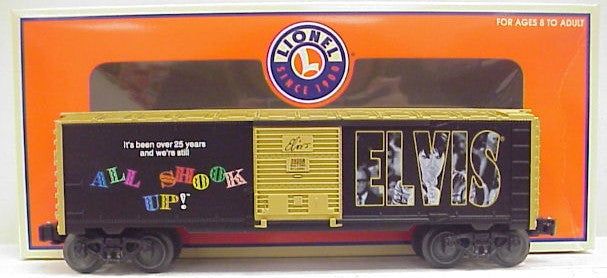 Lionel 6-39258 O Gauge Elvis Presley All Shook Up Boxcar