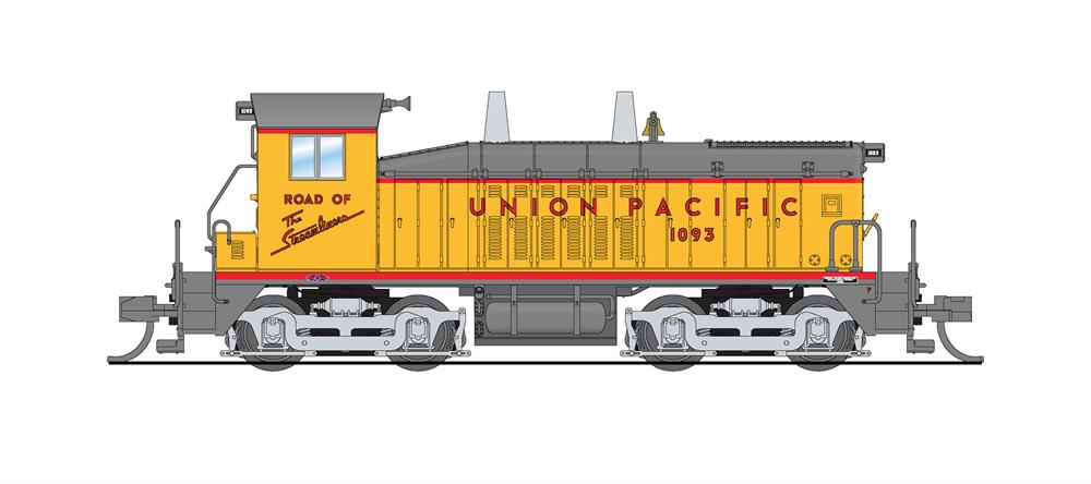Broadway Limited 3925 N UP EMD NW2 Diesel Locomotive Sound/DC/DCC #1093
