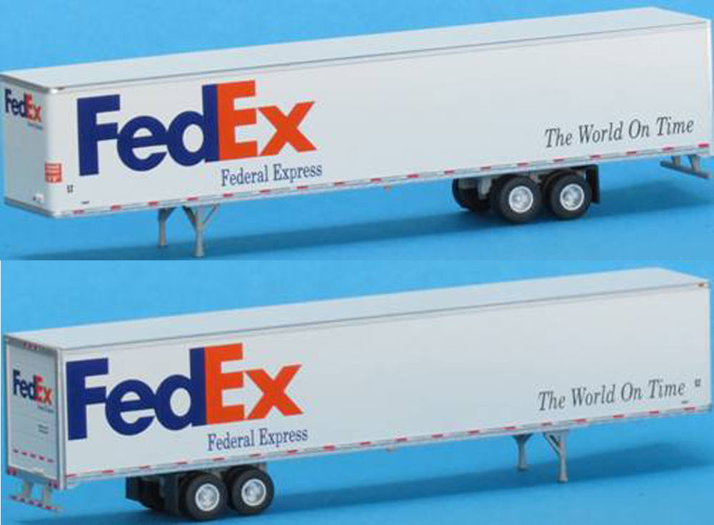 Trainworx Inc 45389-19 N Federal Express FedEx 53' Semi Trailer
