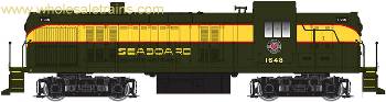 Atlas 10001958 HO Seaboard Air Line Alco RS3 Wtr-Cooled Exhst w/Snd & DCC #1641