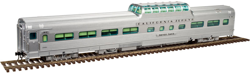 Atlas 3009014 O California Zephyr Western Pacific Vista Dome w/Con Window #814