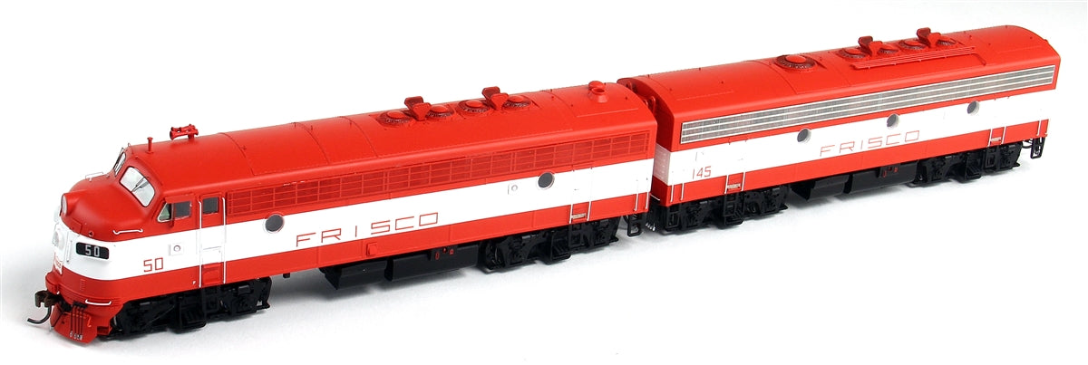 Athearn G22584 HO Frisco EMD FP7A/F9B Diesel Locomotive Set #50A/#145B