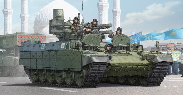 Trumpeter 09506 1:35 Russian Kazakhstan Army BMPT Armored Fighting Vehicle Kit