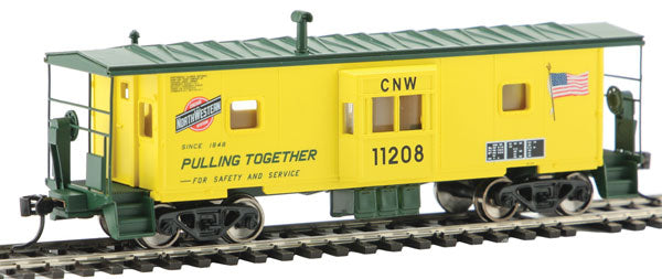 Walthers 910-8653 HO Chicago & North Western International Bay Window Caboose