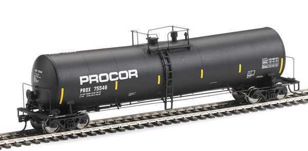 Walthers 920-100235 HO Procor 54' 23,000-Gallon Funnel-Flow Tank Car #75546