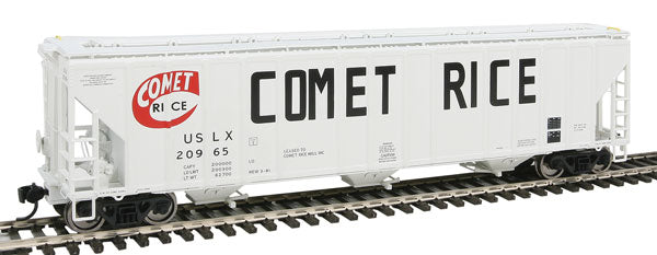 Walthers 920-106107 HO Comet Rice USLX 58' Evans 4780 Covered Hopper #20965