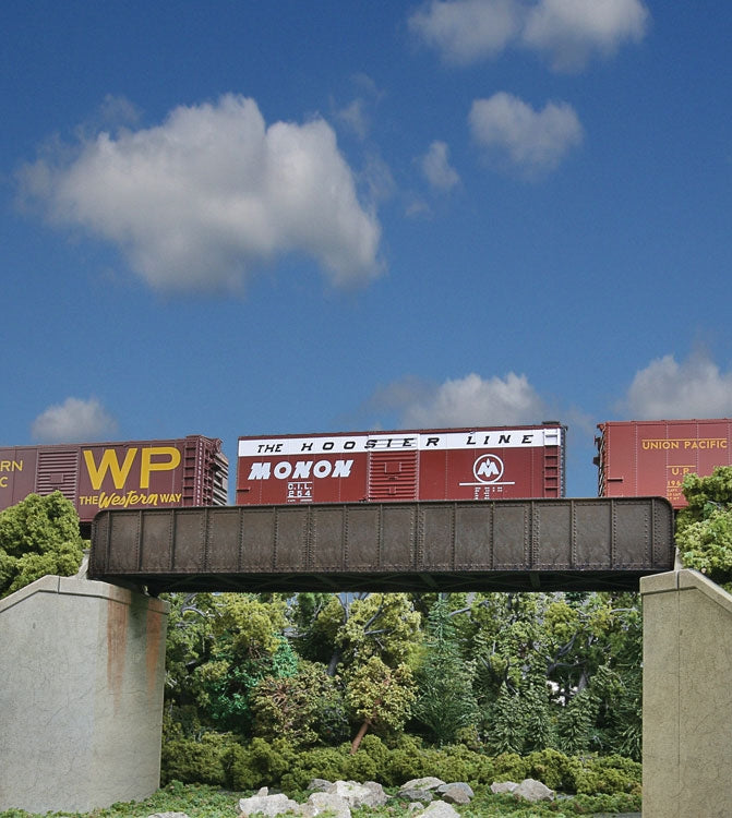 Walthers 933-4502 HO 70' Single-Track Railroad Through Girder Bridge Kit