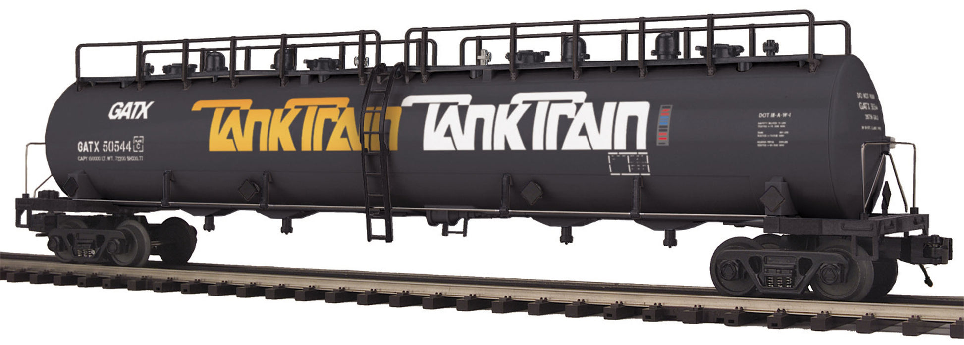 MTH 20-96730 O Tank Train 20K Gallon 4-Compartment Tank Car