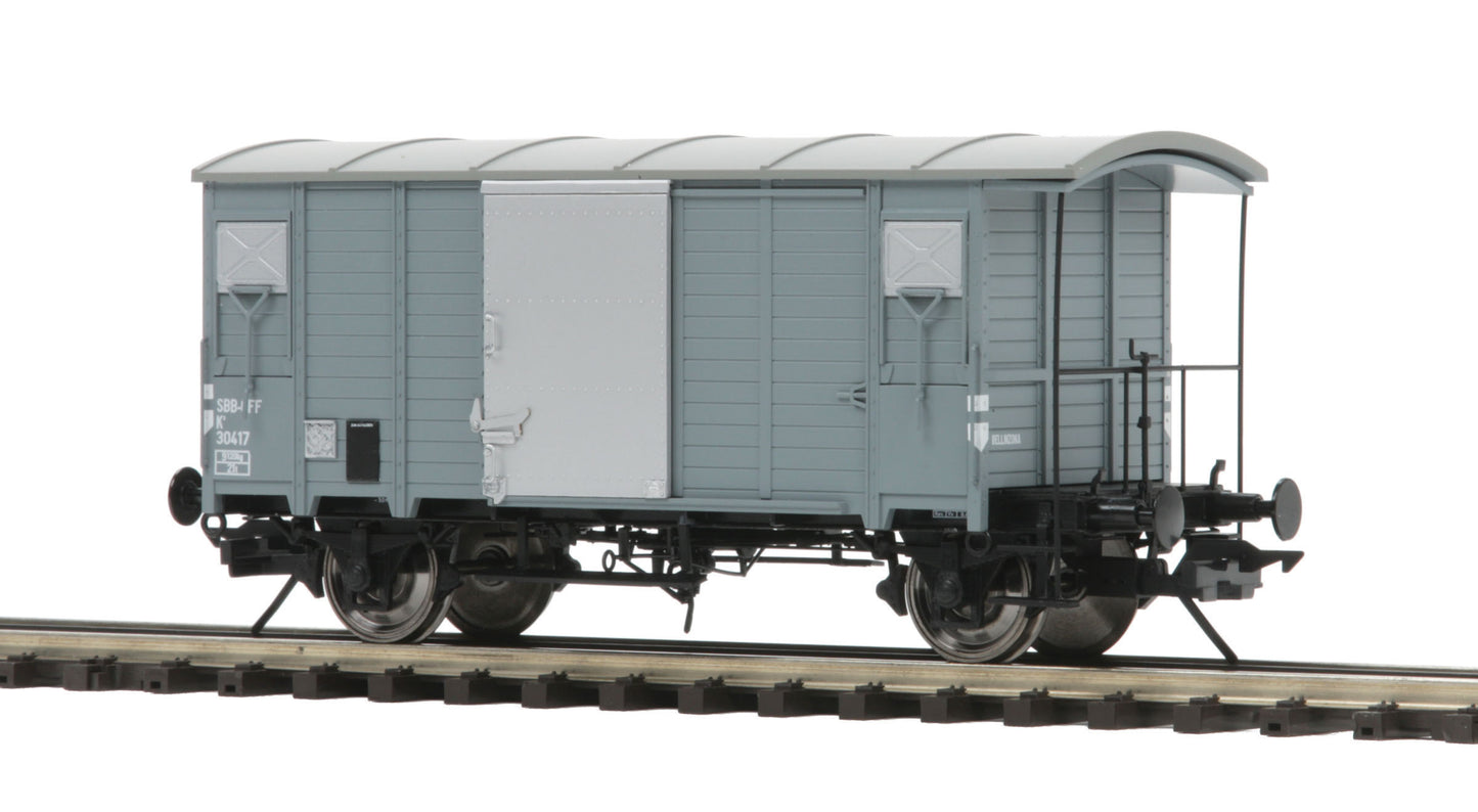 MTH 20-99045 O SBB CFF European Gedeckter Güterwagen/Box Car